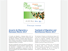 Tablet Screenshot of migracionyremesas.org